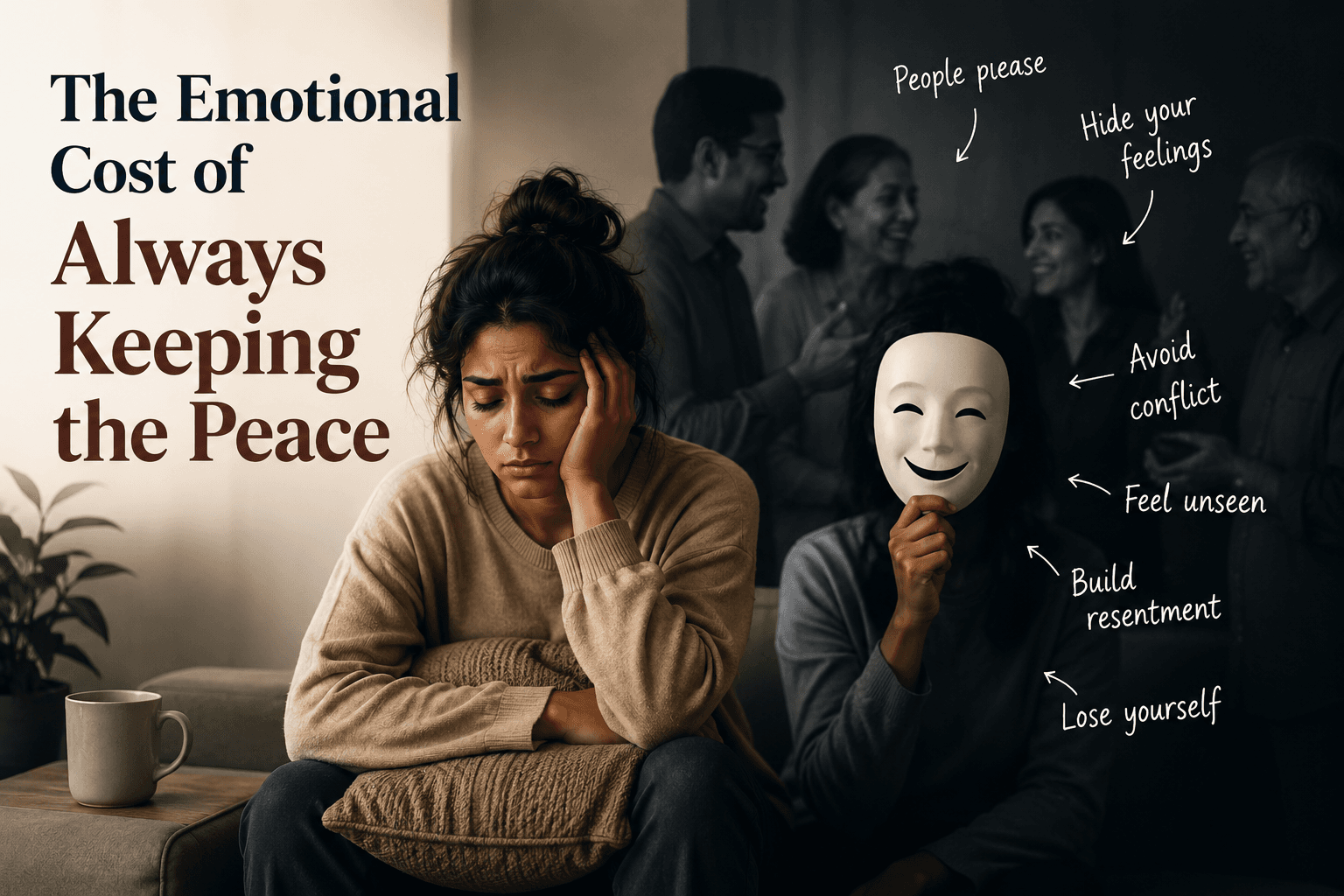 The Emotional Cost of Always Keeping the Peace