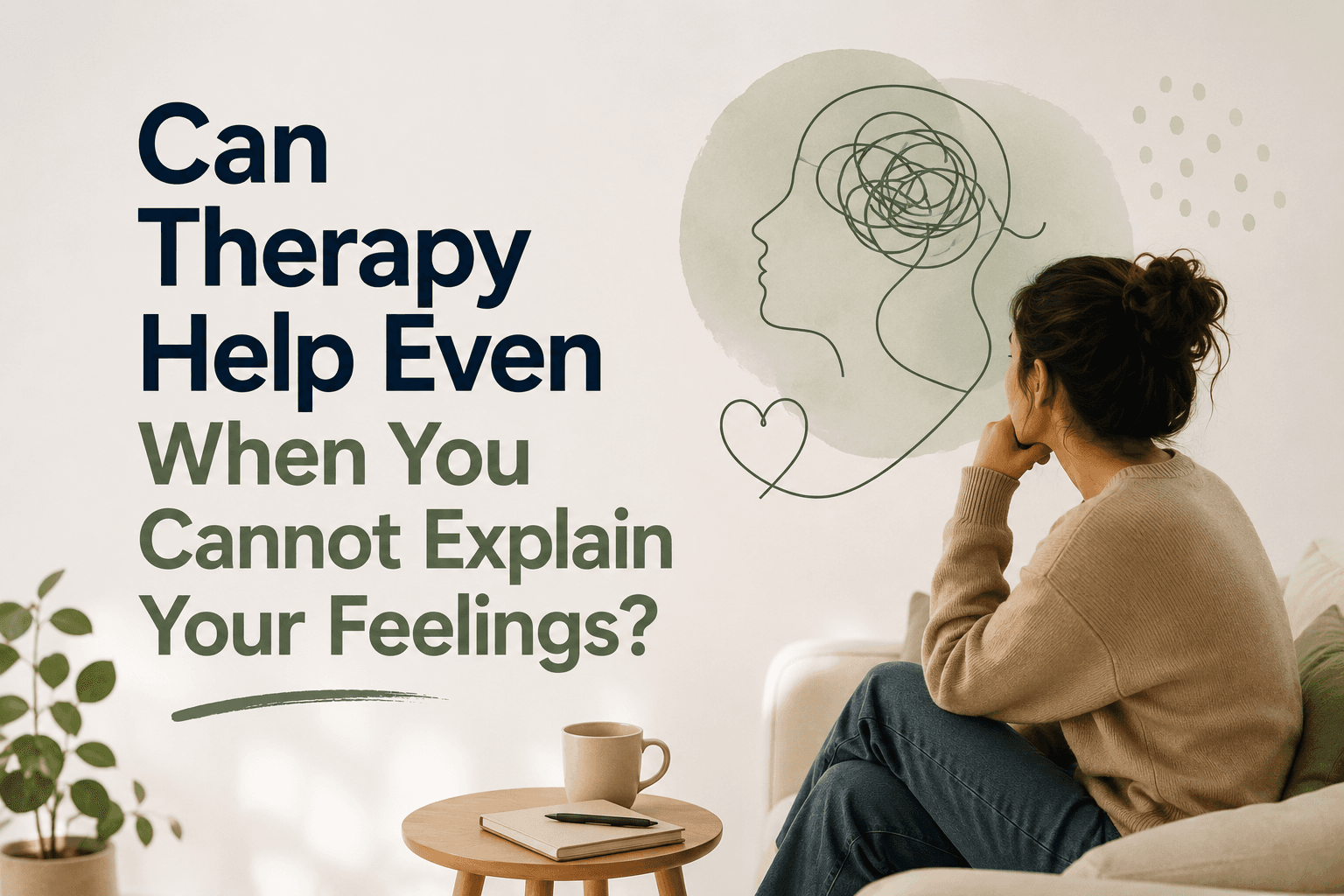 Can Therapy Help Even When You Cannot Explain Your Feelings?
