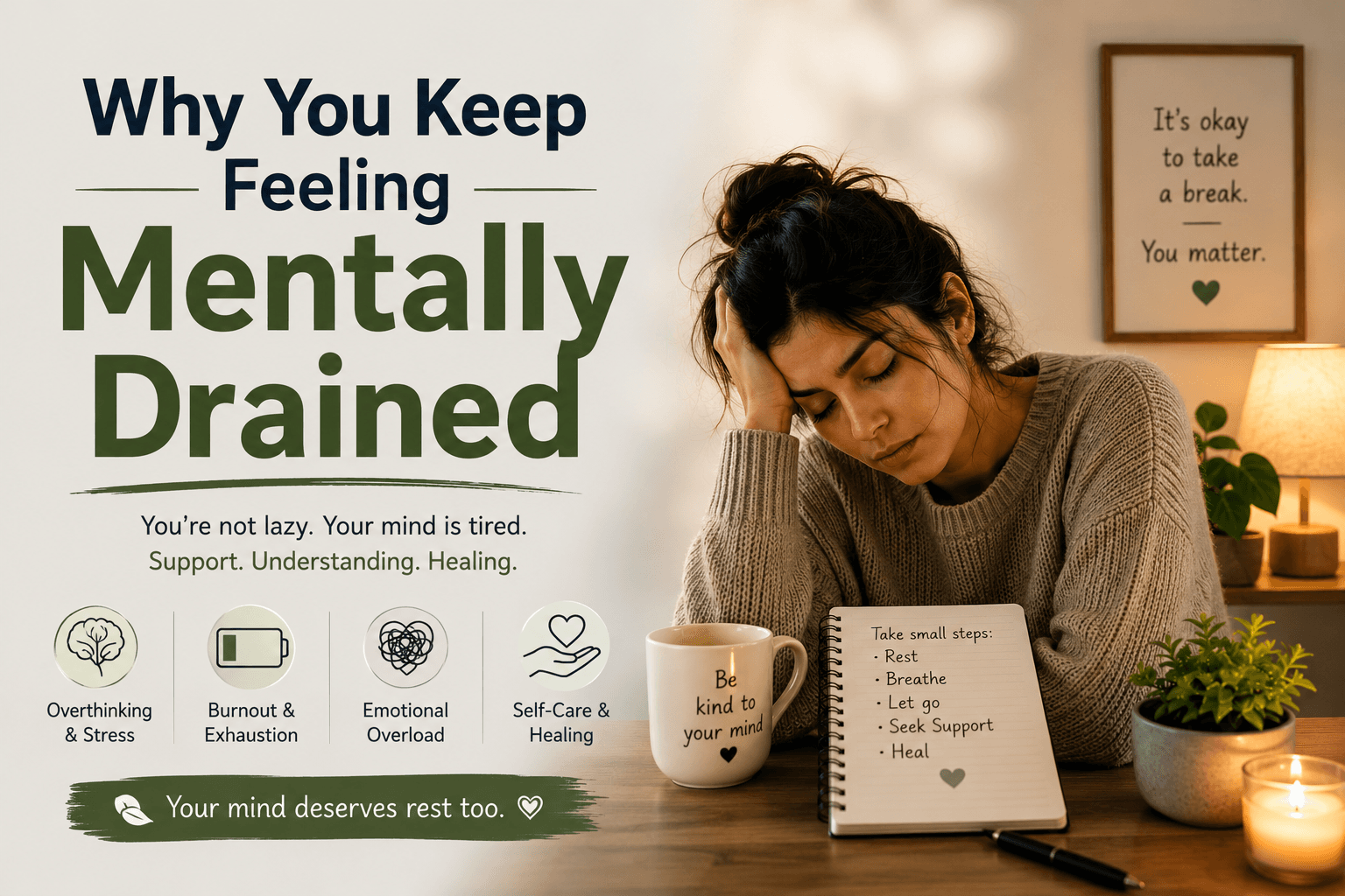 Why You Keep Feeling Mentally Drained