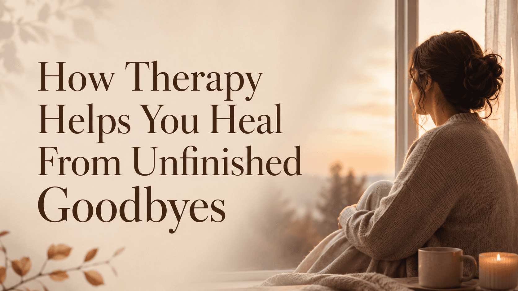 How Therapy Helps You Heal From Unfinished Goodbyes