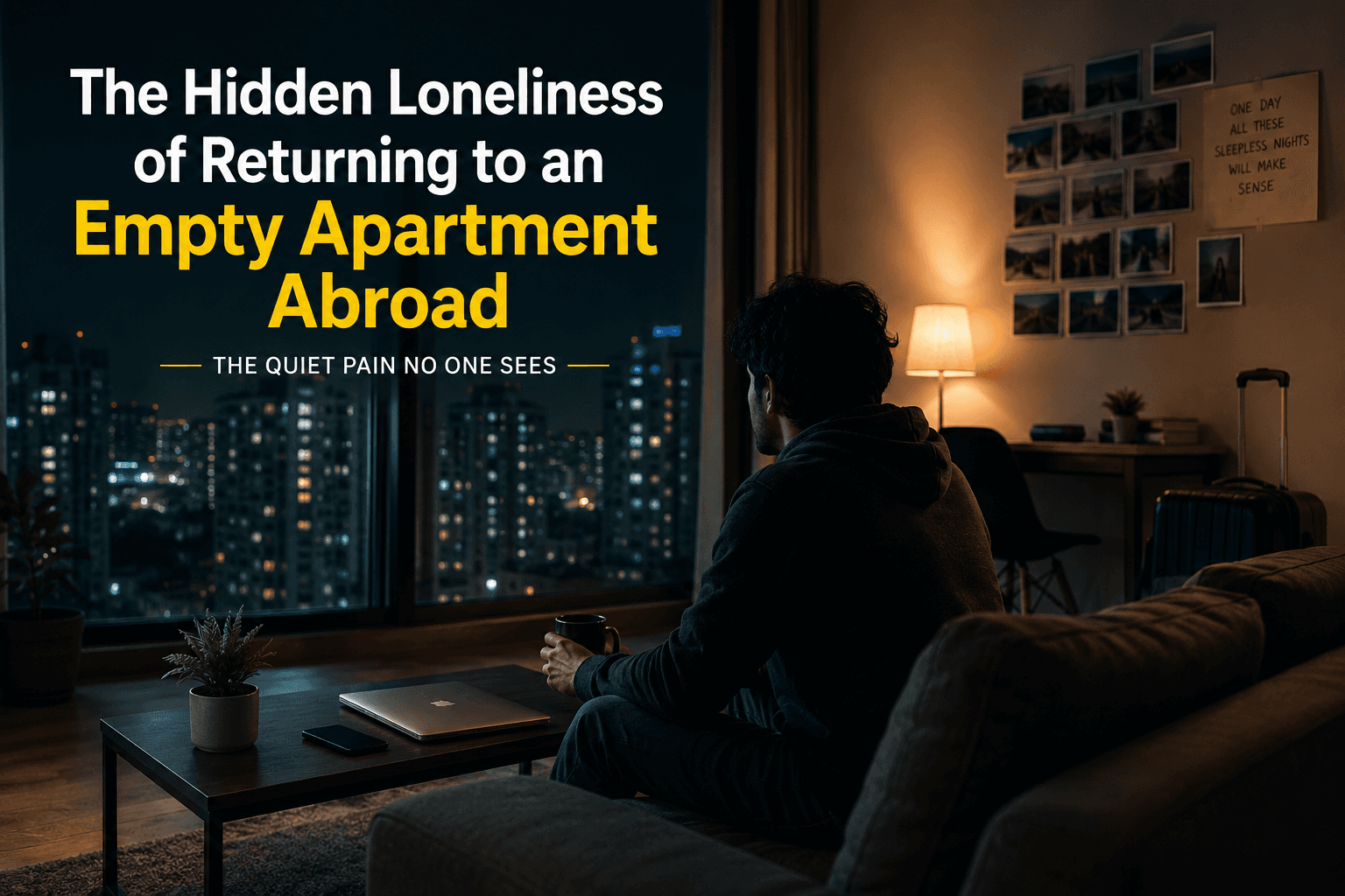The Hidden Loneliness of Returning to an Empty Apartment Abroad