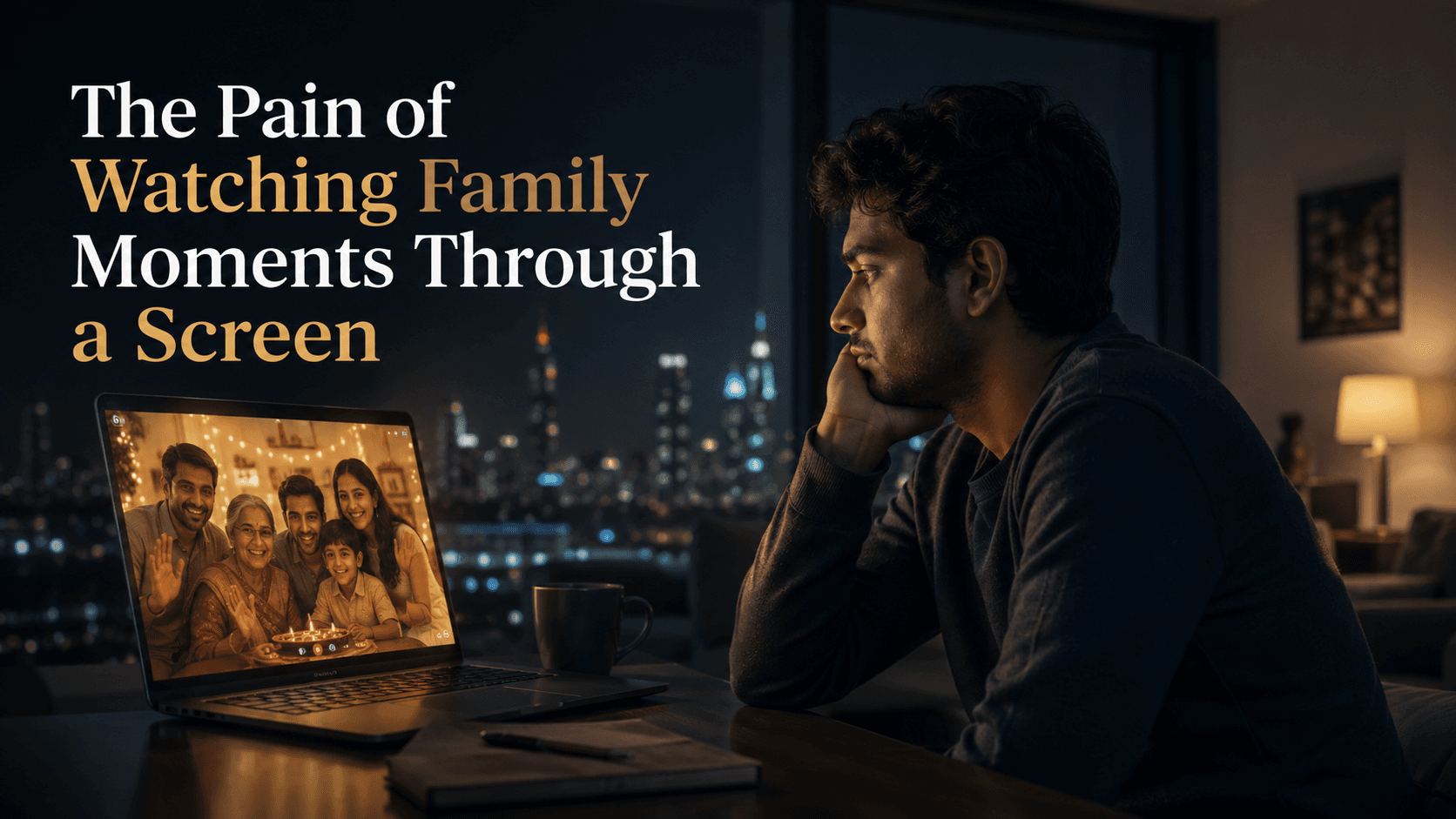 The Pain of Watching Family Moments Through a Screen