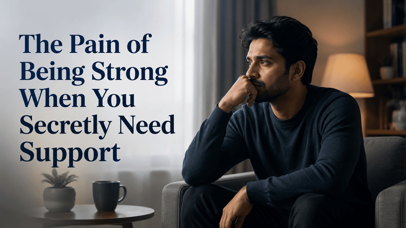 The Pain of Being Strong When You Secretly Need Support