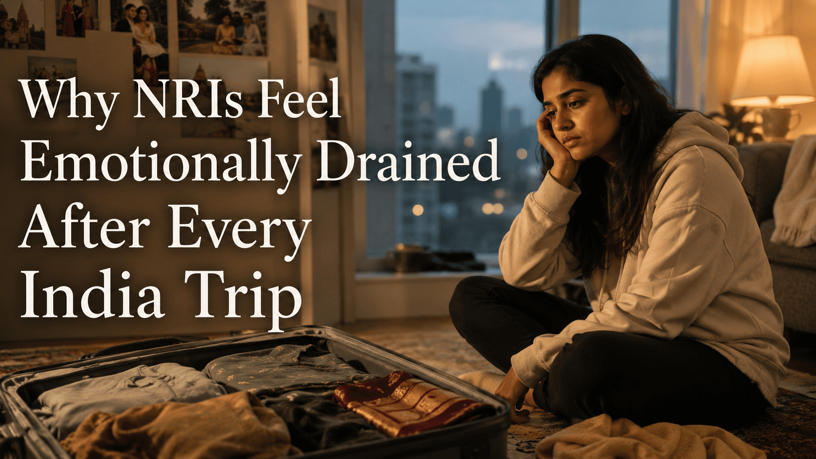 Why NRIs Feel Emotionally Drained After Every India Trip