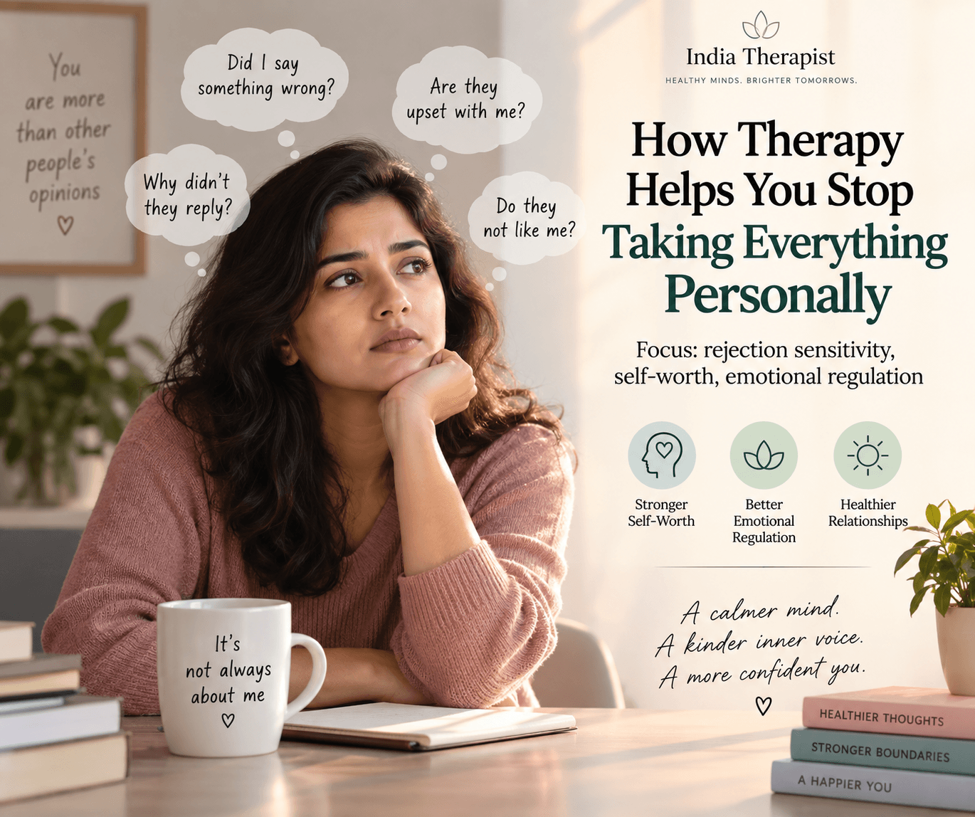 How Therapy Helps You Stop Taking Everything Personally