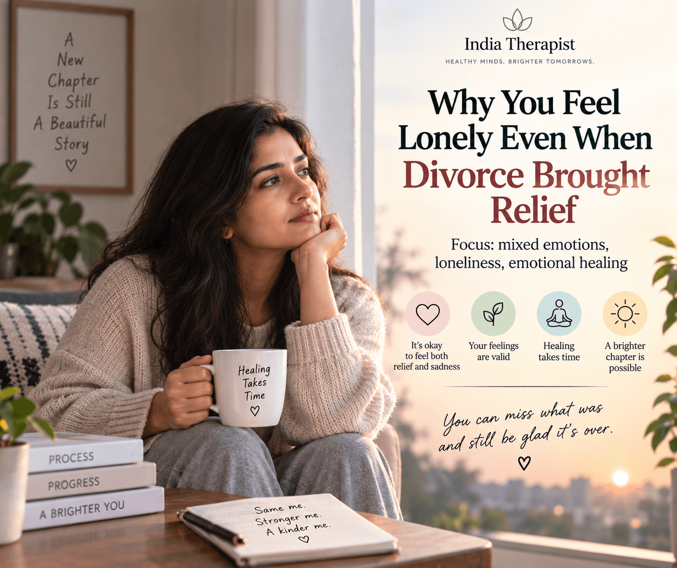 Why You Feel Lonely Even When Divorce Brought Relief
