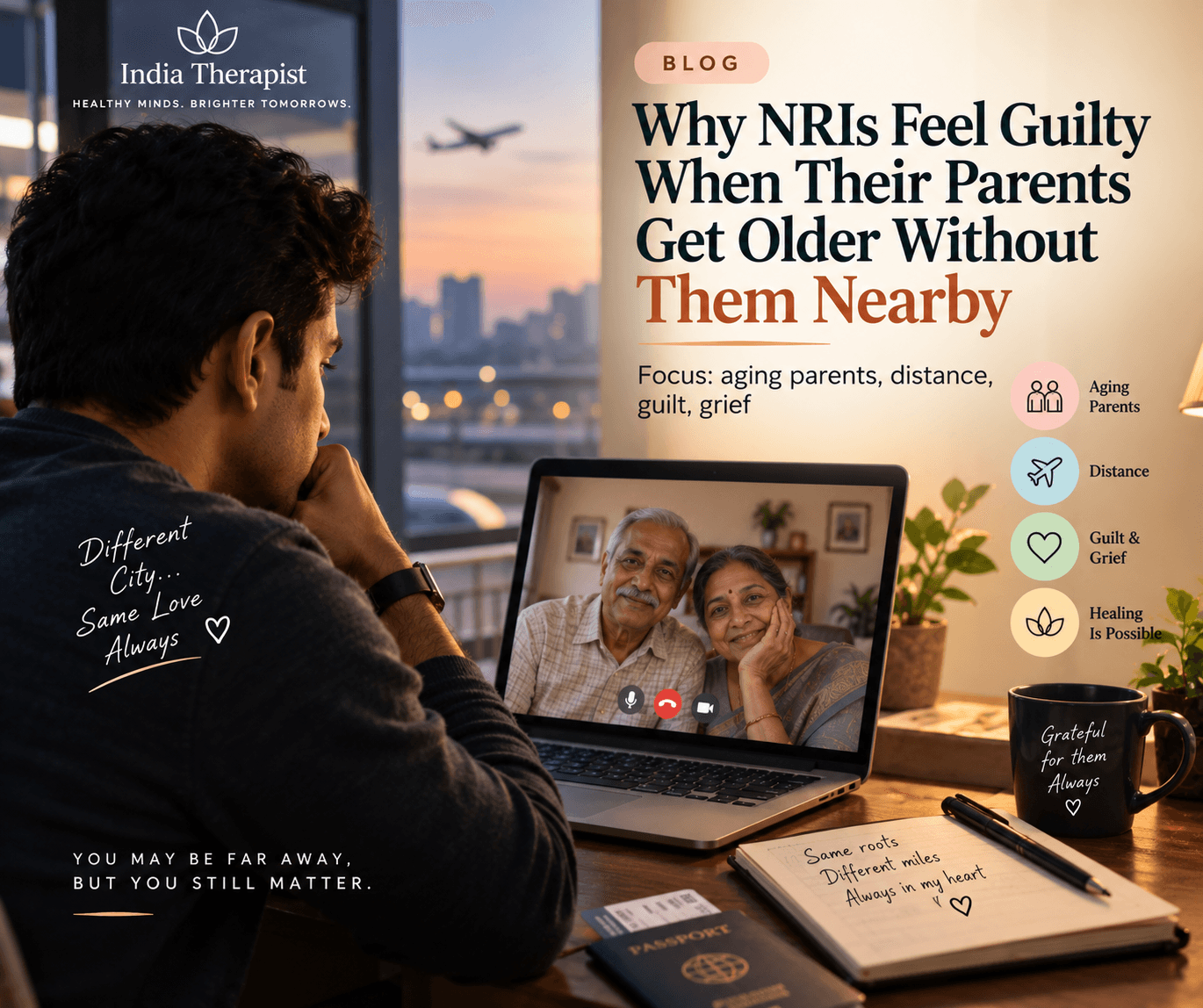 Why NRIs Feel Guilty When Their Parents Get Older Without Them Nearby