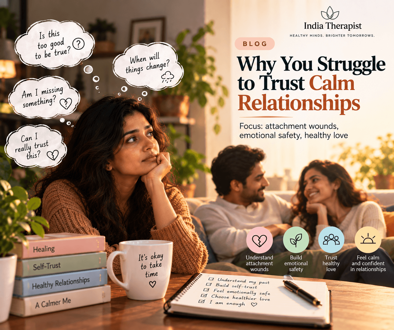 Why You Struggle to Trust Calm Relationships