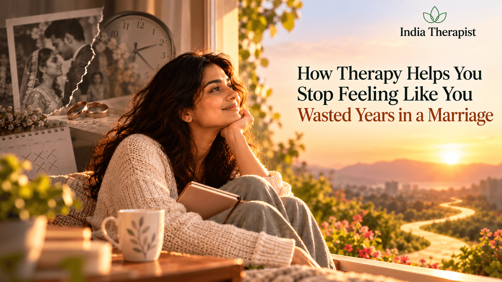 How Therapy Helps You Stop Feeling Like You Wasted Years in a Marriage