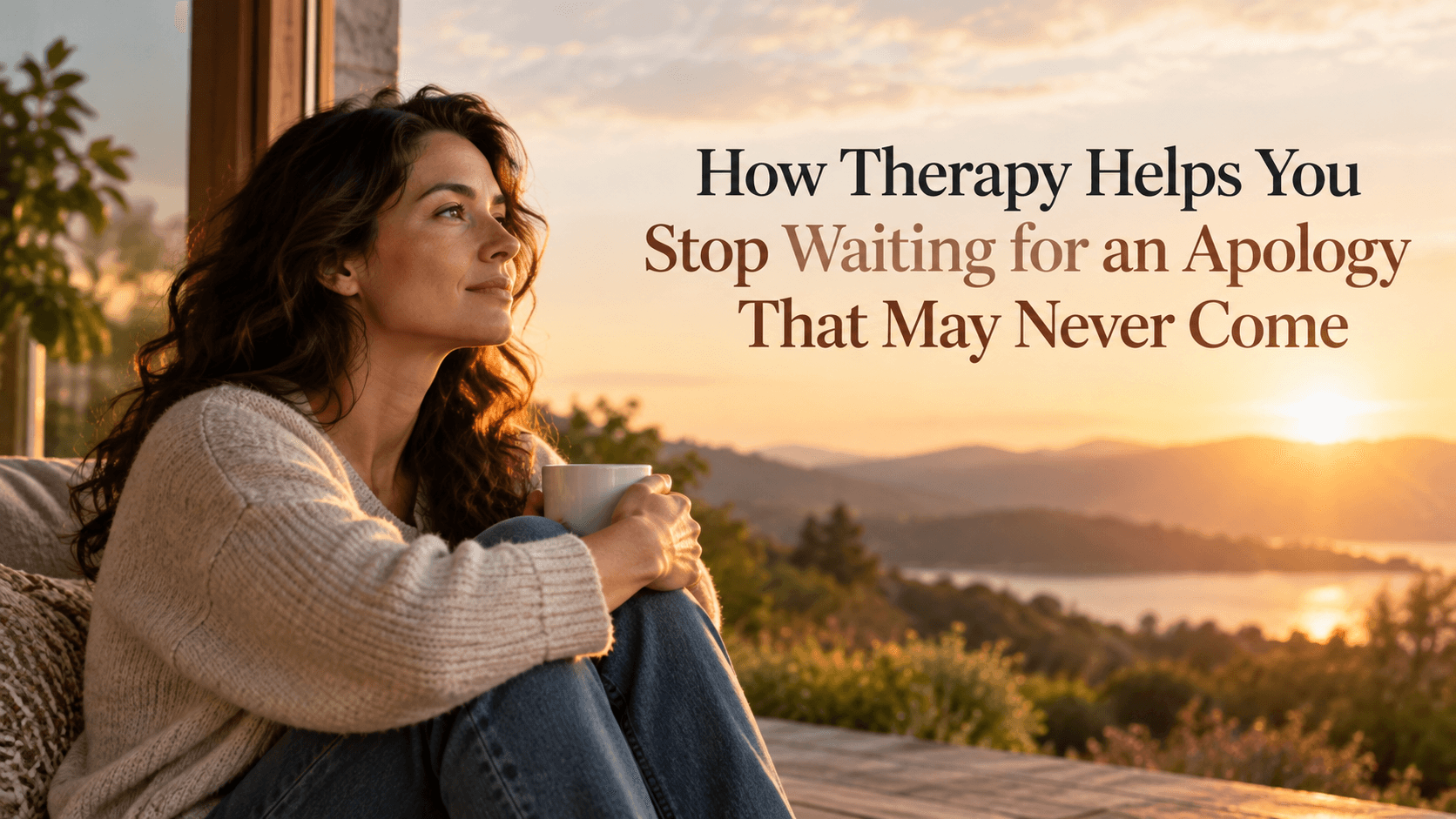 How Therapy Helps You Stop Waiting for an Apology That May Never Come