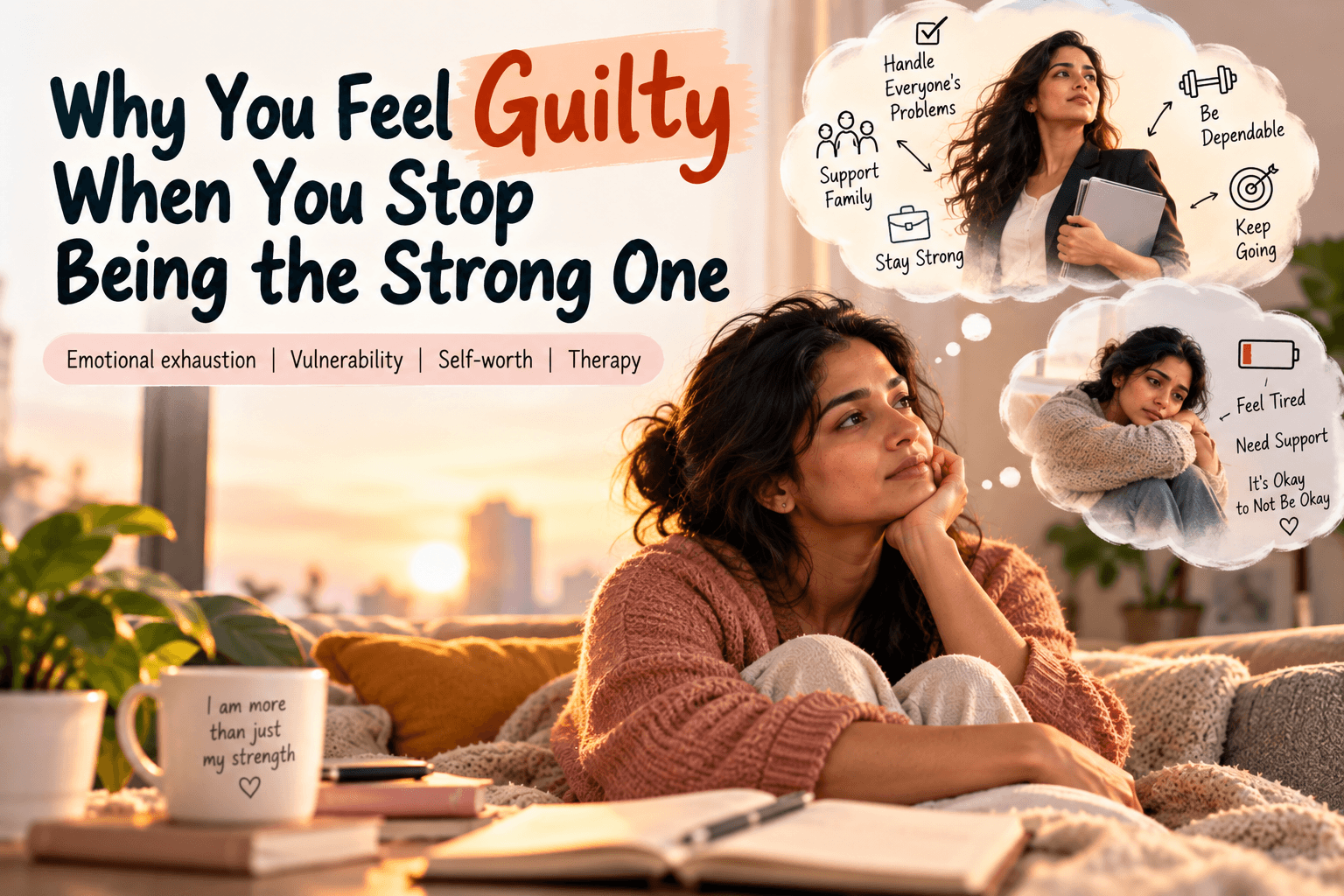 Why You Feel Guilty When You Stop Being the Strong One