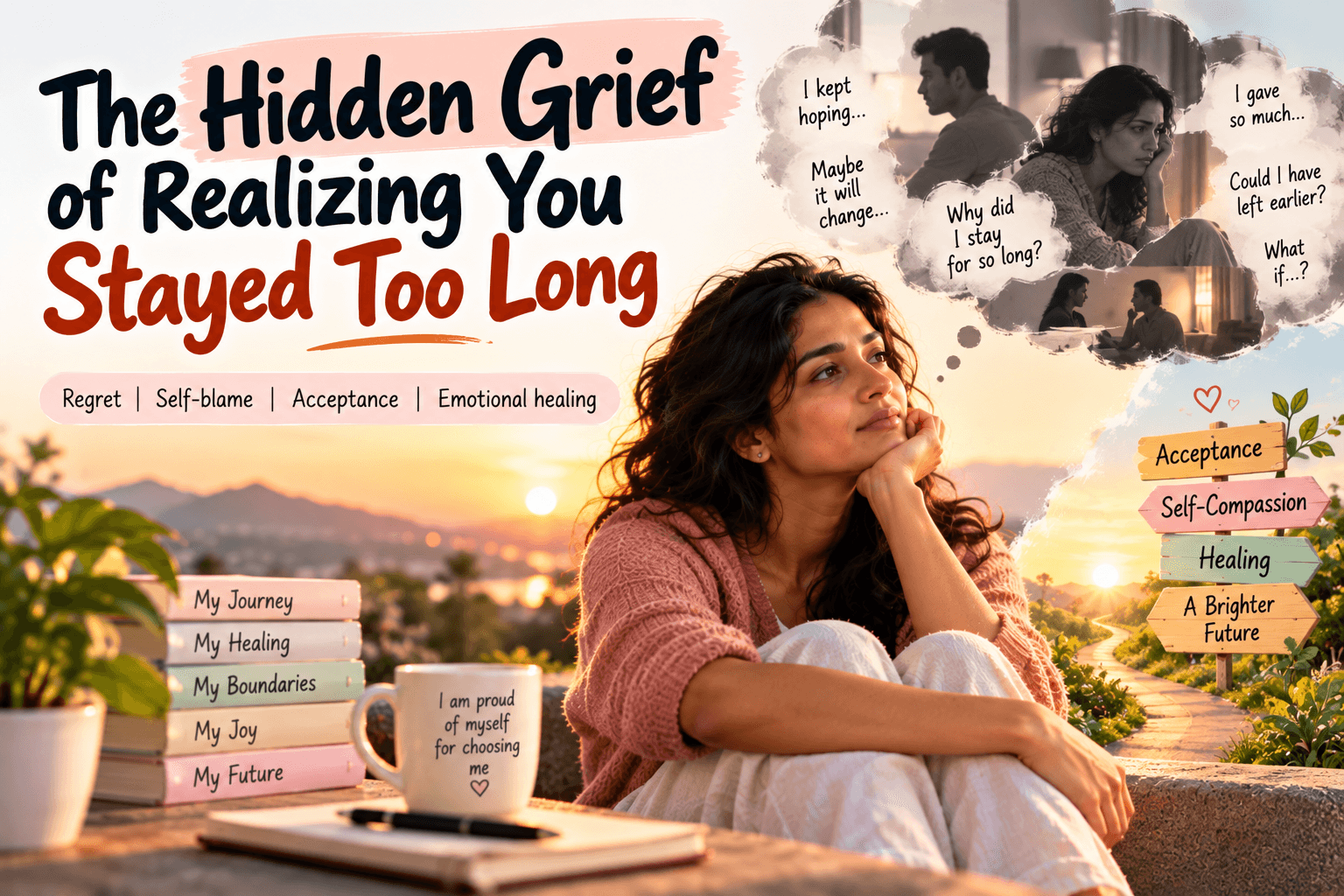 The Hidden Grief of Realizing You Stayed Too Long