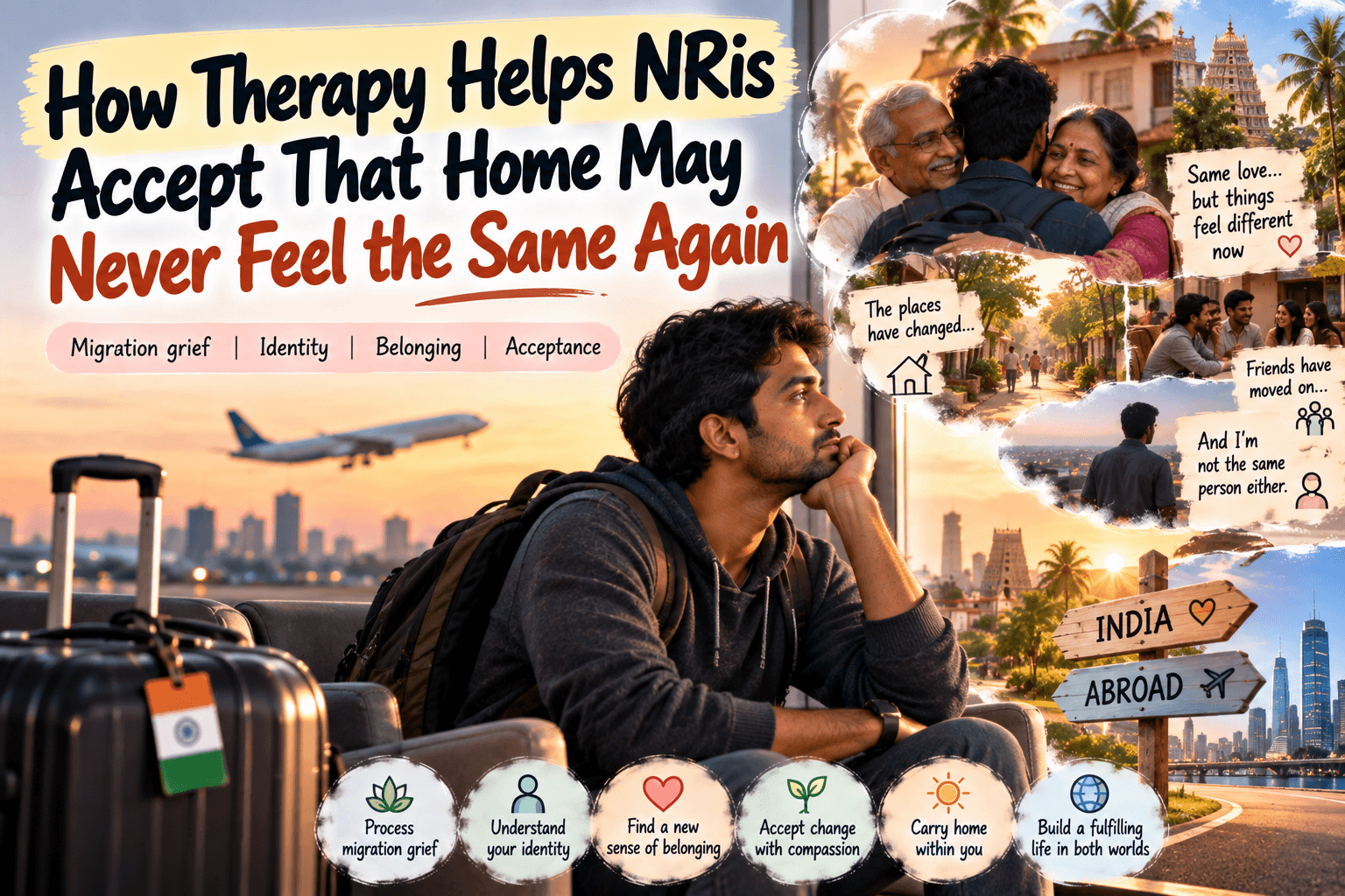How Therapy Helps NRIs Accept That Home May Never Feel the Same Again